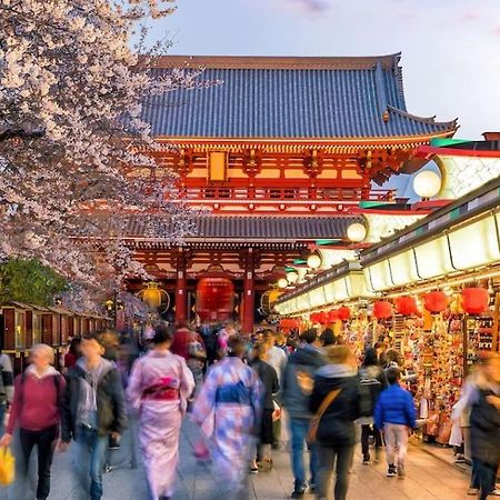 Apartament 403 Oshiage Sta 3Mins Walk! Wi-Fi & Elevator 4Pax Tokio Zewnętrze zdjęcie