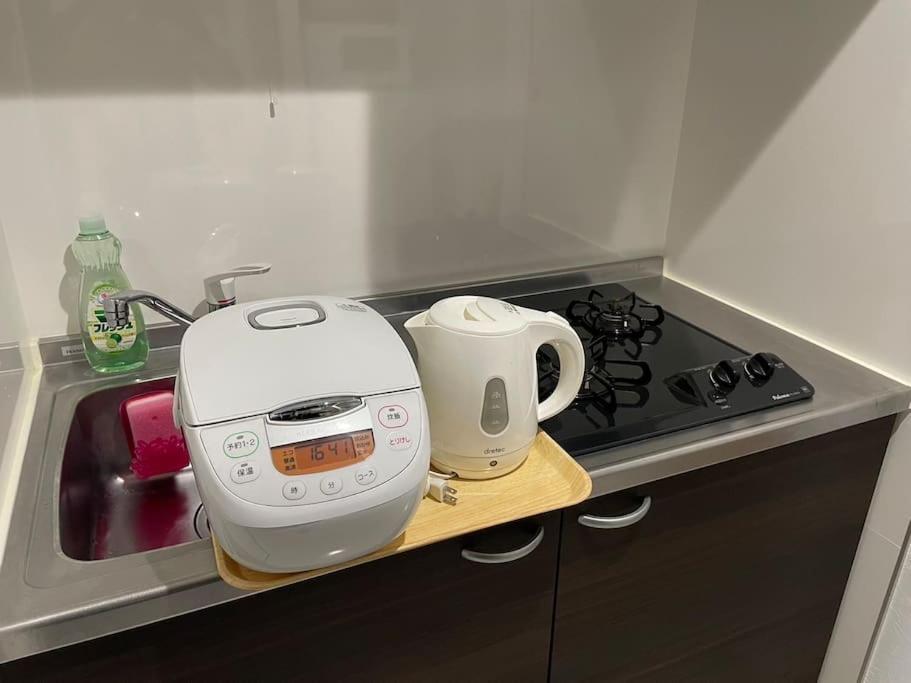 Apartament 403 Oshiage Sta 3Mins Walk! Wi-Fi & Elevator 4Pax Tokio Zewnętrze zdjęcie